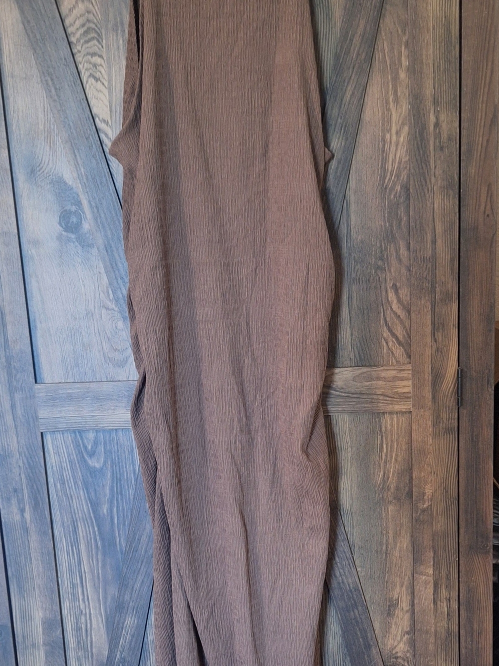 Womens Sofia Vergara Brown Halter Midi Dress